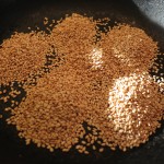 roasted sesame seeds